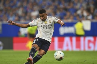 Kylian Mbappé a signé un doublé à Oviedo KEYSTONE/AP/Miguel Oses